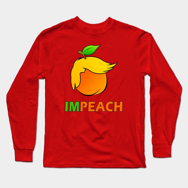 Impeach Trump Long Sleeve T-Shirt by MFK_Clothes